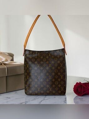 Louis Vuitton Monogram Canvas Looping GM Handbag